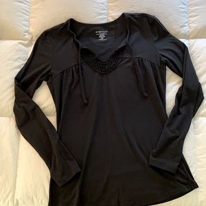 Exofficio long sleeve shirt sz S black